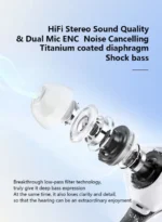 Air 39 Earbuds - Air 39 Transparent Earbuds - Air 39 Original Earbuds - High Quality Sound - Bluetooth 5.3 - Accurate right Left - Super Bass - Super Sound - HD Calling - ENC technology (Random Color) - Image 9