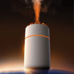 Small hydrating Moisturizing Sprayer Volcano Humidifier Colorful Atmosphere Light Humidifier (random color) - Image 9