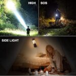 Stainless Steel LED Mini Usb Torch, Mini Pocket Flashlight - White - Image 11