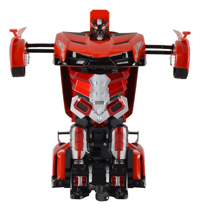 2 In 1 Deformation Robot Remote Control Dazzling Light Dynamic Sound Toy - Image 1