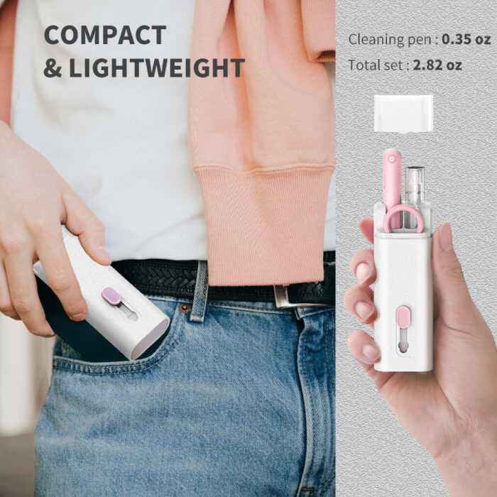 Mini Portable Multi-Functional 7 In 1 Cleaning Tool Kit For Keybaord, Mobile, Earbuds - Image 7