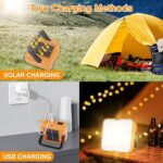 Small Solar-Powered LED Camping & Outdoor Lantern With Super Long Endurance, Suitable For Tent And Emergency Use, Can Be Charged And Hung Up (Random color) - Image 9