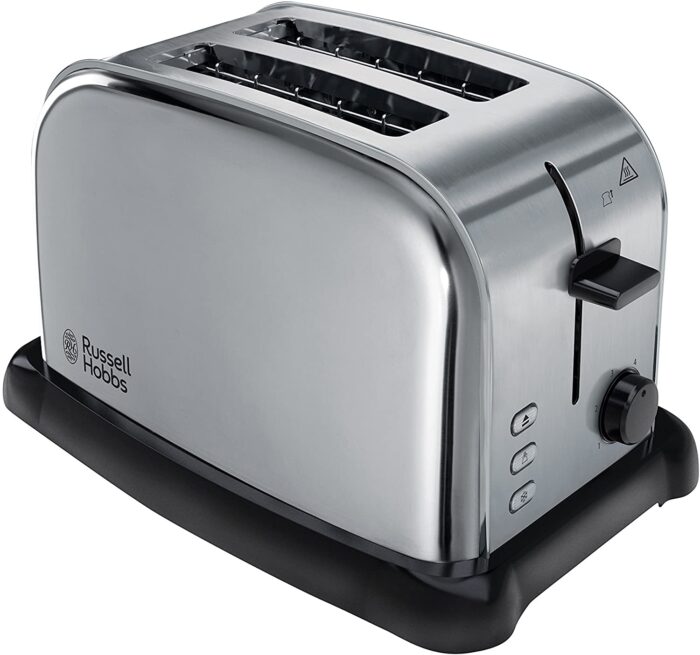 81HLF4yWkBL._AC_SL1500_.jpg Wide Slot 2-Slice Toaster Stainless Steel - Image 1