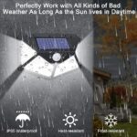 SOLAR INTERACTION WALL LAMP BK-114 | Outdoor Motion Sensor Solar Light - Image 7