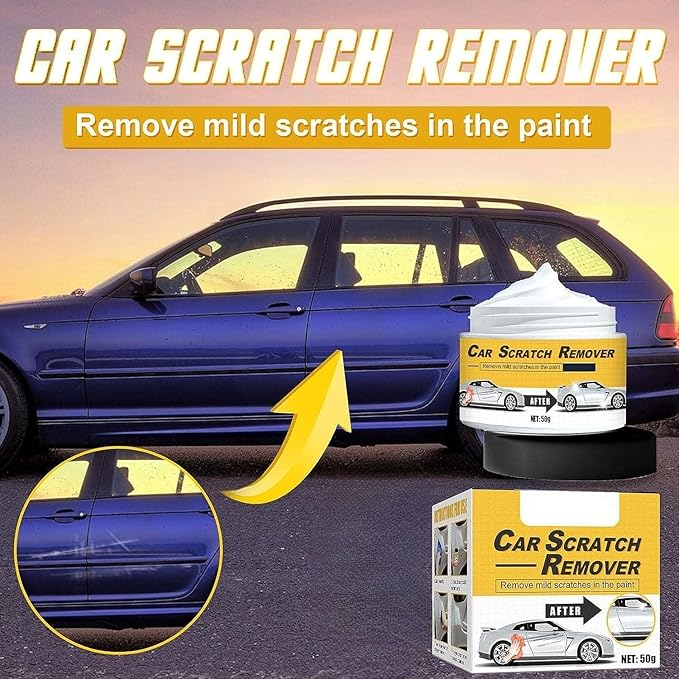81egmh3hBeL._AC_SX679__cleanup.png Scratch Repair Cream Efficient Cleaning Car Detailing Scratch Repair Wax - Image 1