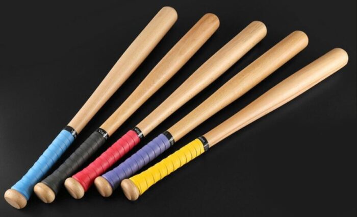 Solid Wood Polished Baseball Bat Wooden Outdoor Sports Fitness Equipment - Image 1
