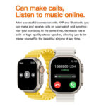 T800 Series 8 Ultra Smart Watch With 1.99 Inches Big Display - Image 12