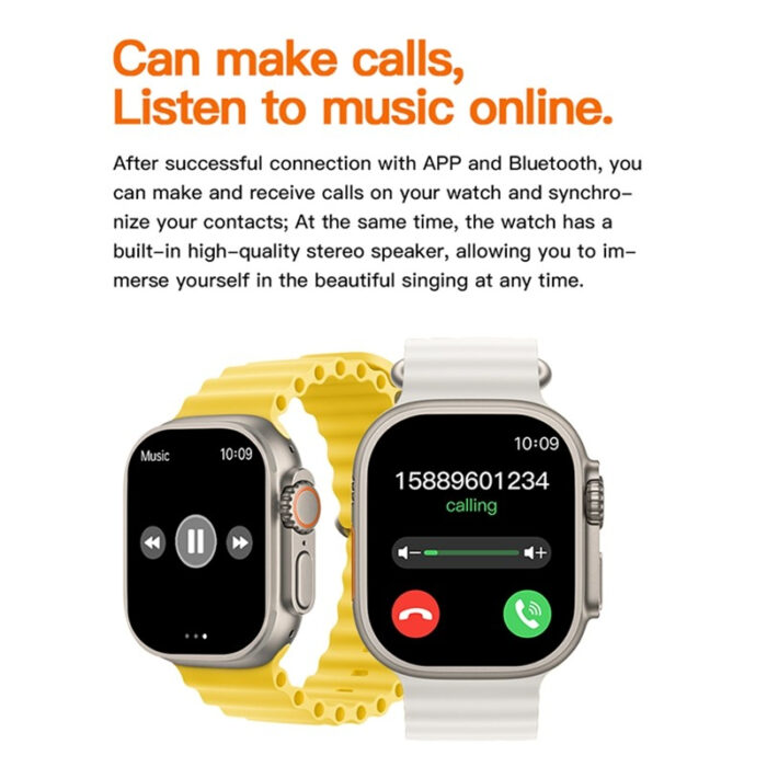 T800 Series 8 Ultra Smart Watch With 1.99 Inches Big Display - Image 12