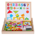 Exquisite Designed Magnetic 3D Wooden Puzzle With Writing And Drawing Board - Image 3
