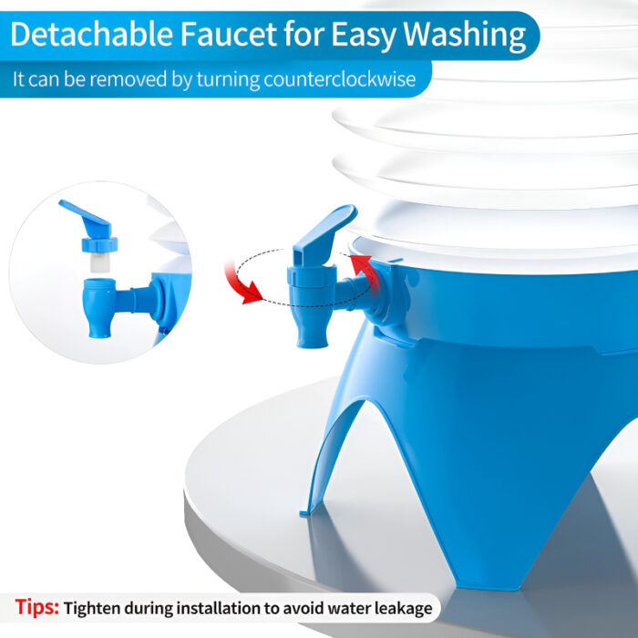 3.5-Liter Mini Portable Manual Foldable Multi-Purpose Beverage Dispenser - Image 10