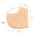 Set Of 4 Pairs Silicone Gel Moisturizing Heel Socks -Unisex Foot Protectors With Shoe Cushion For Cracked Heel Pain Relief - Image 9