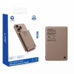 LITO LP01 Compact And Portable Bronze 10,000mAh Wireless Magnetic MagSafe Power Bank with 15W Wireless & 20W Fast Charging
