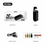M12 Max TWS Bluetooth V5.3 LED Display Earbuds With Super Large Battery Capacity - Image 3