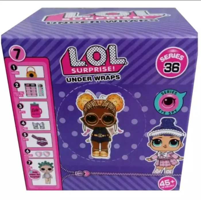 LOL Surprisse Ball UNDER WRAPS  & Great Surprisses For Girls (Multicolor random color ) - Image 1
