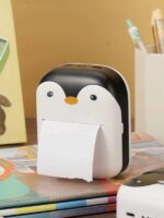 The Adorable Penguin Design Rechargeable Portable Mini Printer (random color) - Image 7