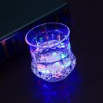 LED Flashing Glowing Water Liquid Activated Light Up Glass Cup Mug Luminous Party Drink Cup - Image 3
