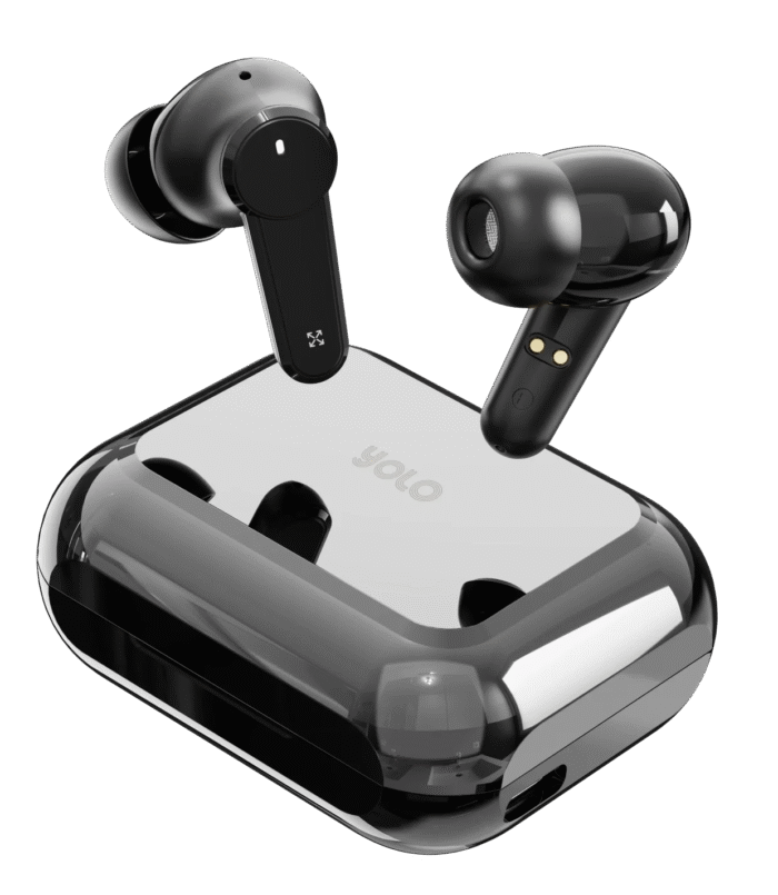 YOLO YoPod Active Premium ANC+ENC Earbuds / Noise Cancelling earbuds - BT Ver. 5.3  (random color) - Image 1