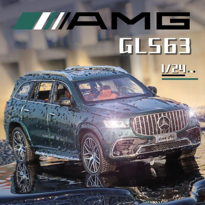 Simulation Model of Mercedes-Benz GLS AMG G63 1/24 Alloy Die Casting Car - Image 1
