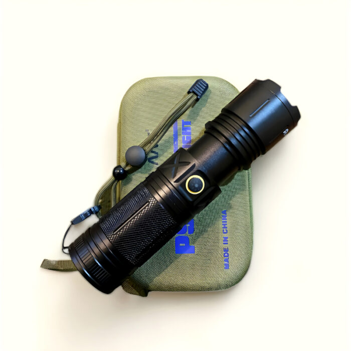 Ruilang P90 High-Quality Powerful 1Km Long Range USB Rechargeable LED Torch Light - Image 7
