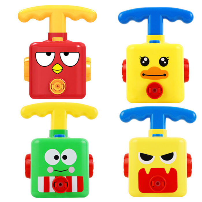 Balloon Powered Pumping Car Toy Set For Toddlers - Image 1