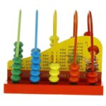 Wooden Abacus Mathematical Learning Rack For Toddlers