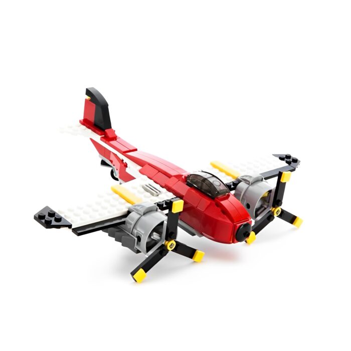 241PCs Creative Architect Propeller Adventures 3 In 1 Bulidng Blocks Set For Kids - Image 9