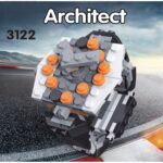 256PCS Architect Magic 36-In-1 Ultimate Building Block Set For Creative Minds - Image 9
