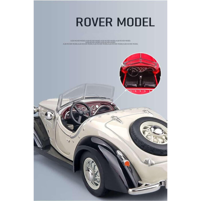 1:36 Interactive Design Audi Wanderer W25k Die-Cast Model Alloy Car With Light - Image 14