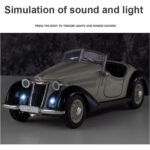 1:36 Interactive Design Audi Wanderer W25k Die-Cast Model Alloy Car With Light - Image 16