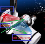 Tankless Electric Hot Water Heater Faucet Kitchen Instant Heating Tap Water With LED - Image 5