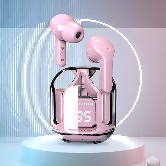 Treqa BT35 Bluetooth Earbuds | Wireless Earphones | HiFi Stereo Headphone | Digital Display Charging Case (Random color) - Image 7