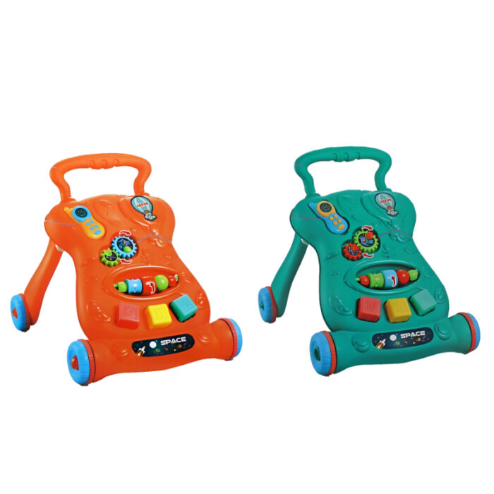Play Together Children 2 In 1 Music Walker With Rattles, Funny Gears, Melodies And Sorter Cubes - Image 1