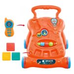 Play Together Children 2 In 1 Music Walker With Rattles, Funny Gears, Melodies And Sorter Cubes - Image 2