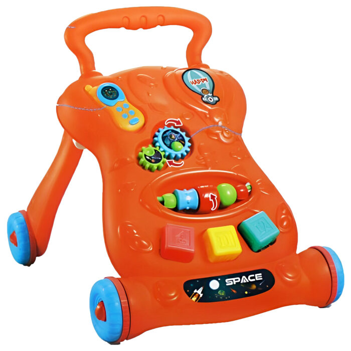 Play Together Children 2 In 1 Music Walker With Rattles, Funny Gears, Melodies And Sorter Cubes - Image 6
