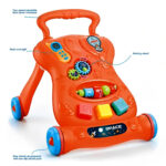 Play Together Children 2 In 1 Music Walker With Rattles, Funny Gears, Melodies And Sorter Cubes - Image 7