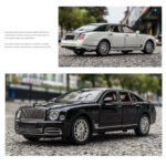 1:24 Bentley Mulsanne Alloy Die-Cast Model Car With Sound & Light - Image 7