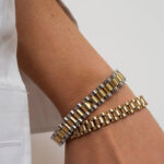 New Dainty Luxurious Style Waterproof Stainless Steel Watch Chain Bracelet - Image 6