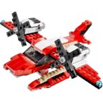 374Pcs Architect Bricks 3 In 1 Dinosaur Car Airplane Building Blocks Set - Image 3