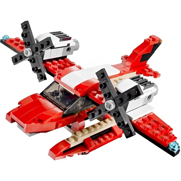 374Pcs Architect Bricks 3 In 1 Dinosaur Car Airplane Building Blocks Set - Image 3