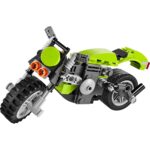 129Pcs Architect 3-In-1 Highway Cruiser Motorcycle Building Blocks Toy - Image 4