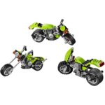 129Pcs Architect 3-In-1 Highway Cruiser Motorcycle Building Blocks Toy - Image 7