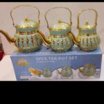 Teapot Made of Stainless Steel - - Image 3