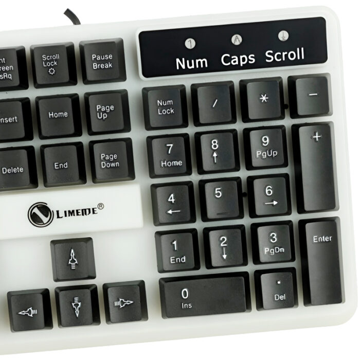 TX35 Limeide RGB Suspension Backlit Lightweight Luminous Wired Gaming Keyboard - Image 12