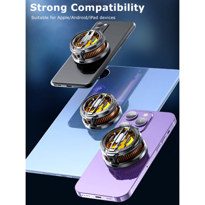 MEMO CX07 Mobile Phone Magnetic/Back-Clip Semiconductor Type-C System Cooling Fan Radiator For IPhone Android - Image 6