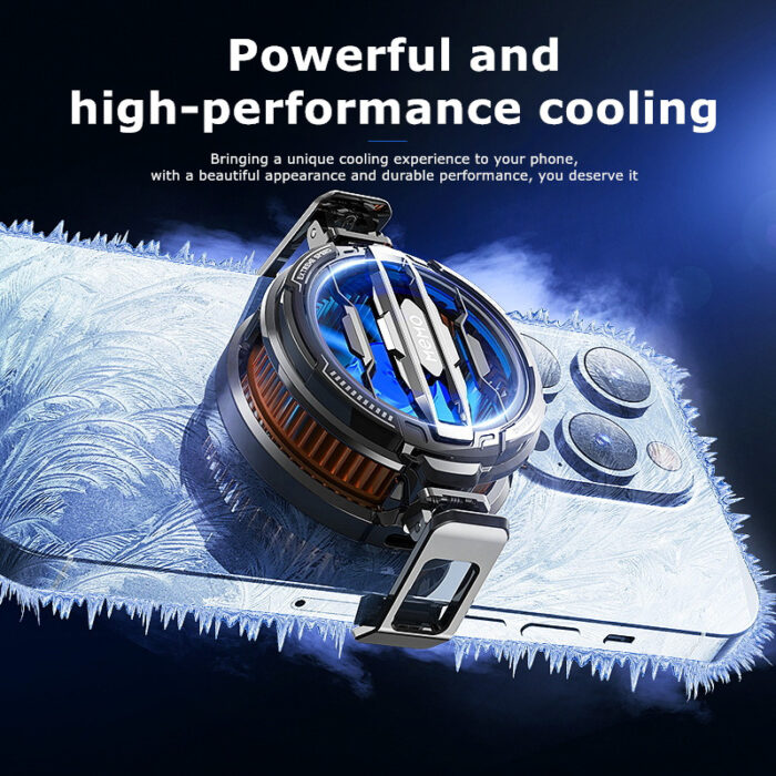 MEMO CX07 Mobile Phone Magnetic/Back-Clip Semiconductor Type-C System Cooling Fan Radiator For IPhone Android - Image 9