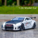 Nissan GTR Sports Alloy Model Simulation Pull Back With Sound And Light Car
