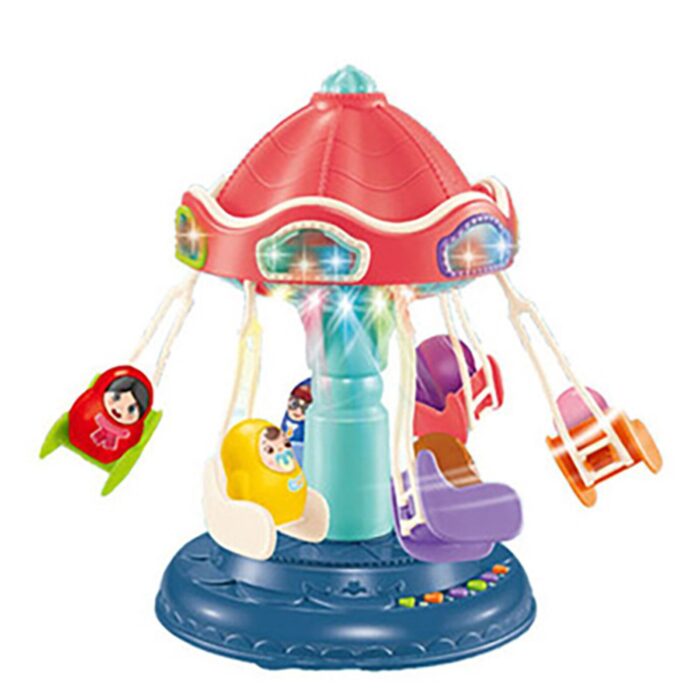 Children Amusement Park Toy With Music And LED Light With Six Untouched Dolls For Kids - Image 1