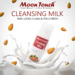 Almond Cleansing Milk (100ml) skin looks clean and feels fresh - Image 3