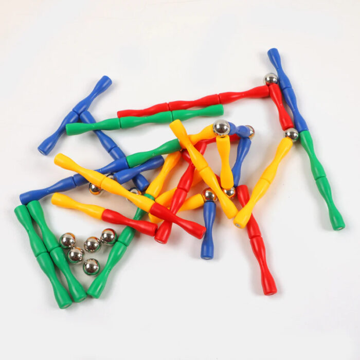63Pcs Master 3D Stimulating Magnetic Building Construction Sticks And Balls Set - Image 2