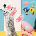 Toy Flying Disc with 1 Launcher and 5 Random Color Discs for Kids - Image 4